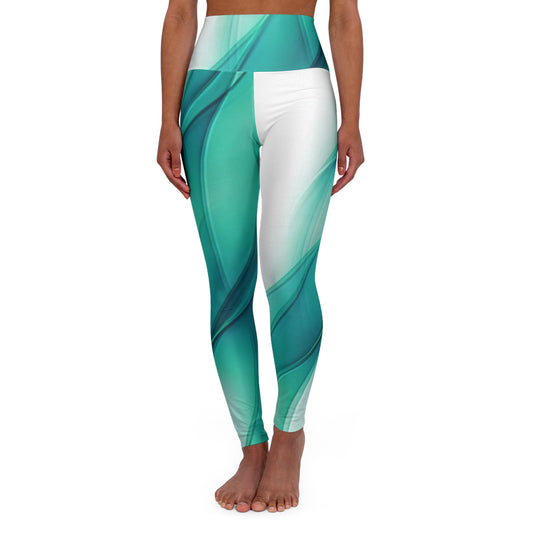 High Waisted Yoga Leggings (AOP)