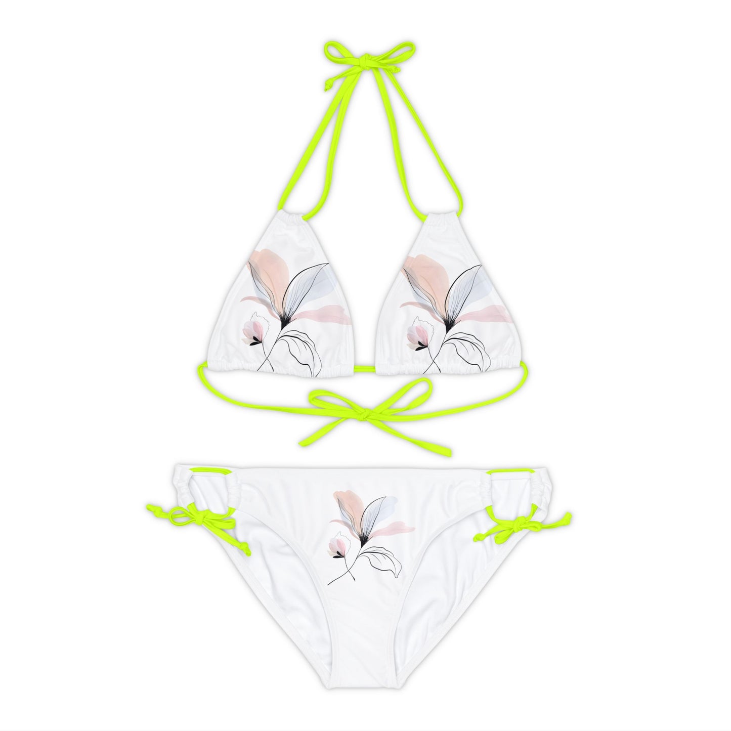 Strappy Bikini Set (AOP)