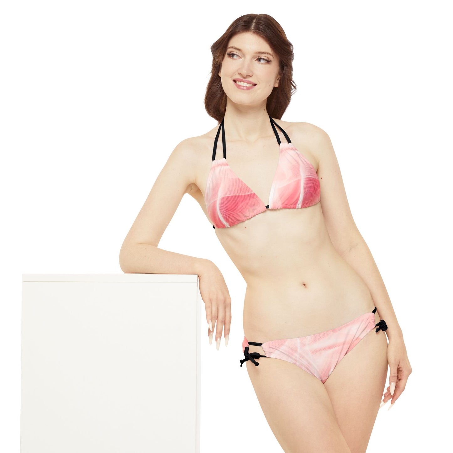 Strappy Bikini Set (AOP)