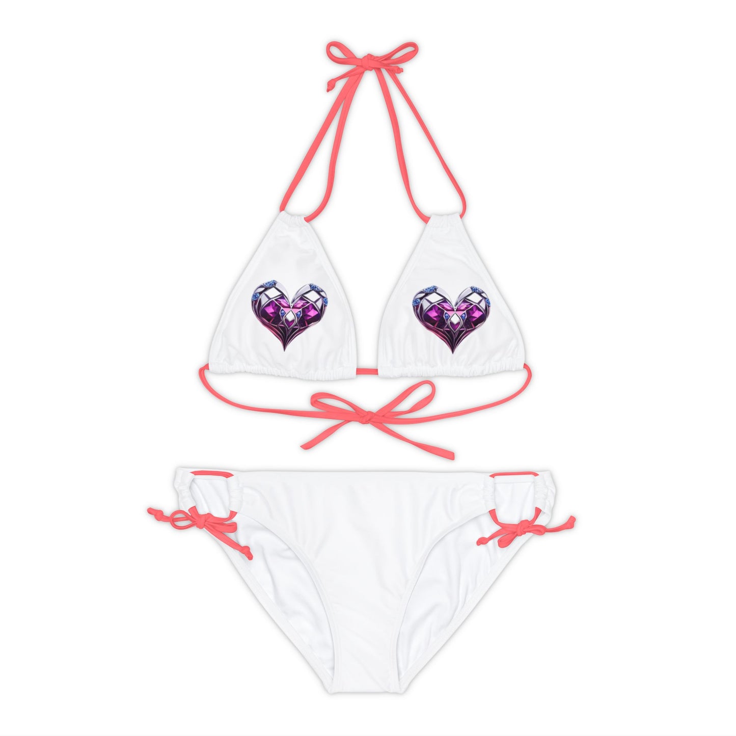 Strappy Bikini Set (AOP)