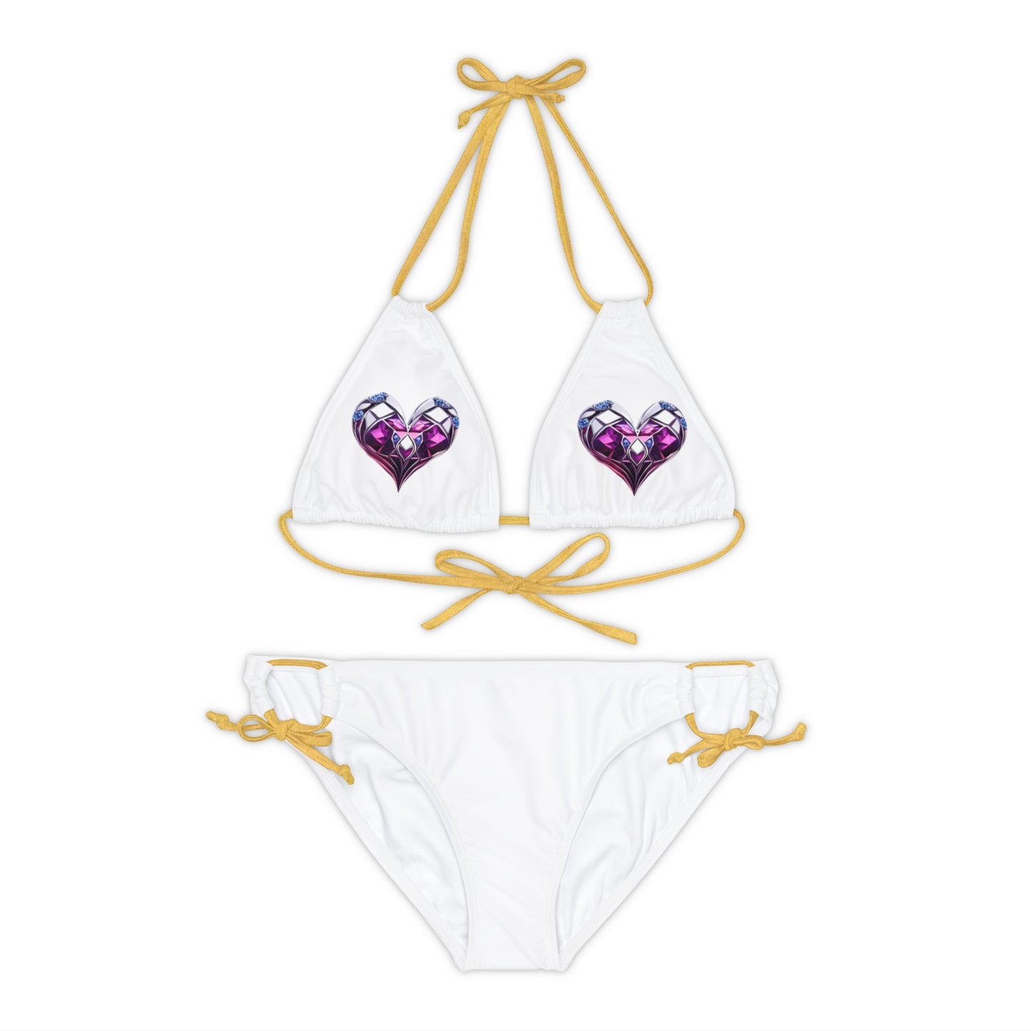 Strappy Bikini Set (AOP)