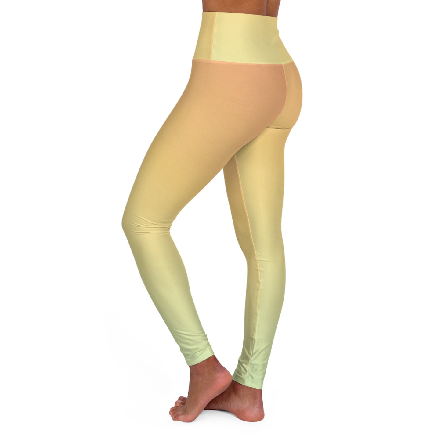 High Waisted Yoga Leggings (AOP)