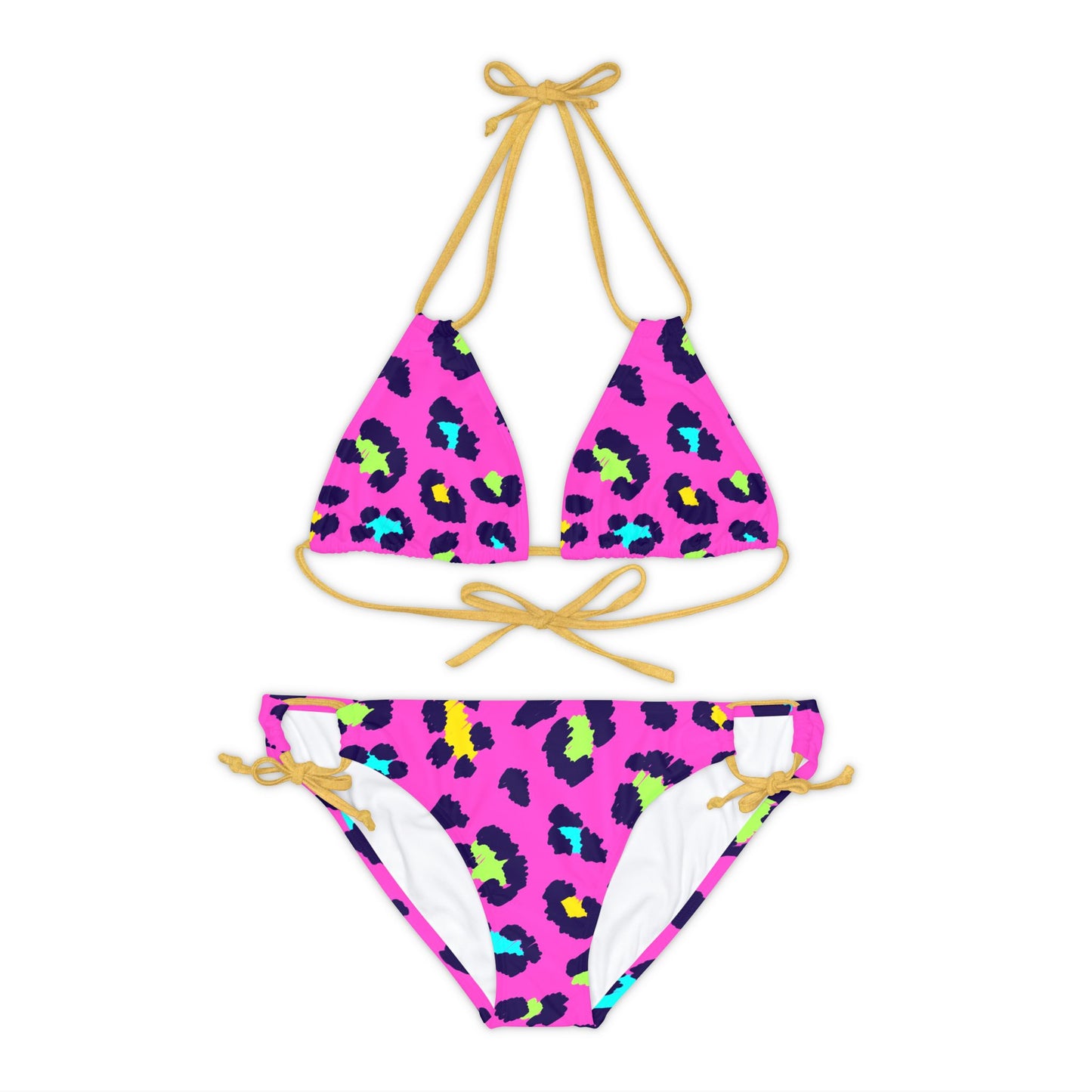 Strappy Bikini Set (AOP)